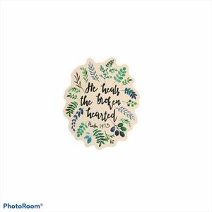 Christian Religious Bible Verse Sticker